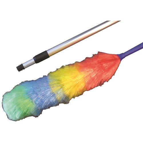 Better Brush® Poly Wool 48 In to 82 in Extension Duster, Rainbow